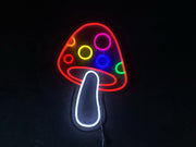 Toadstool Mushroom Neon Sign