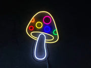 Toadstool Mushroom Neon Sign