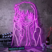 Tomie Kawakami Neon Sign