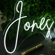 Tones White Neon Sign