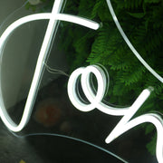 Tones White Neon Sign