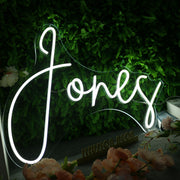 Tones White Neon Sign