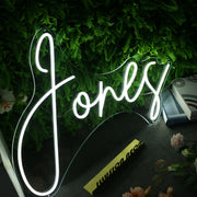 Tones White Neon Sign