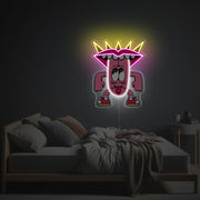 Tongue Guy Monster LED Neon Acrylic Artwork