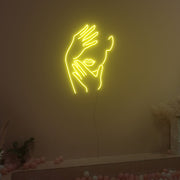 Touch Face Neon Sign Fashion Custom Neon Sign Lights Night Lamp Led Neon Sign Light For Home Party MG10162