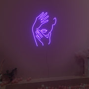 Touch Face Neon Sign Fashion Custom Neon Sign Lights Night Lamp Led Neon Sign Light For Home Party MG10162