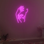 Touch Face Neon Sign Fashion Custom Neon Sign Lights Night Lamp Led Neon Sign Light For Home Party MG10162