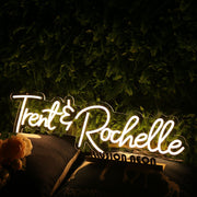 Trent And Rochelle Neon Sign