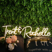 Trent And Rochelle Neon Sign