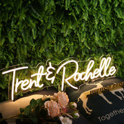 Trent And Rochelle Neon Sign