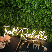 Trent And Rochelle Neon Sign