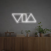 Triangles And Tangle LED Neon Sign