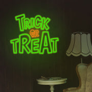 Trick Or Treat Neon Sign