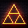 Triforce Neon Sign