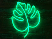 Tropical Leaf Neon Sign