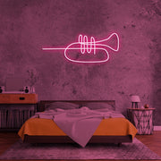 Trumpet Neon Sign