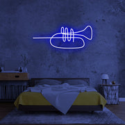 Trumpet Neon Sign