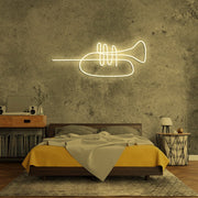 Trumpet Neon Sign