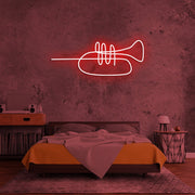 Trumpet Neon Sign