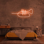 Trumpet Neon Sign