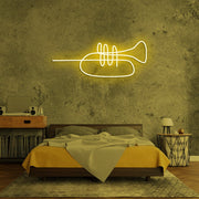 Trumpet Neon Sign