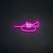 Trumpet Neon Sign