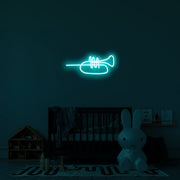 Trumpet Neon Sign