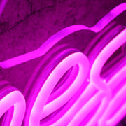 Try Kindness Purple Neon Sign