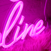 TTB Online Pink Neon Sign