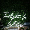 Turilight In White Neon Sign