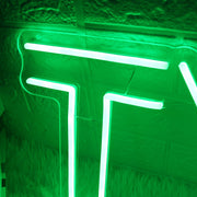 TY Green Custom Neon Sign