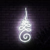 Unalome Yoga Symbol Neon Sign