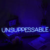 Unsuppessable Neon Sign