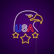 USA Eagle Neon Sign