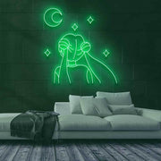 Usagi Moon Neon Sign