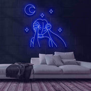 Usagi Moon Neon Sign