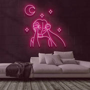 Usagi Moon Neon Sign