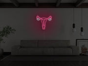 Uterus Neon Sign