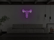 Uterus Neon Sign