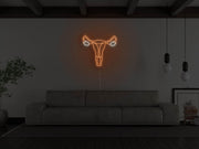 Uterus Neon Sign