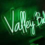 Valley Baby Green Neon Sign