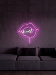 Vampire Lips Neon Sign