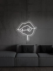 Vampire Lips Neon Sign