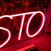 VASTO Red Neon Sign