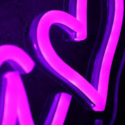 Vayda Purple Neon Sign