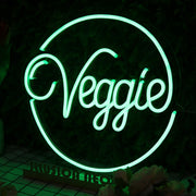 Veggie Green Neon Sign