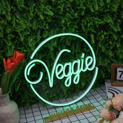 Veggie Green Neon Sign