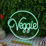 Veggie Green Neon Sign