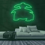 Venusaur Neon Sign