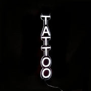 Vertical Tattoo Neon Sign LED Light